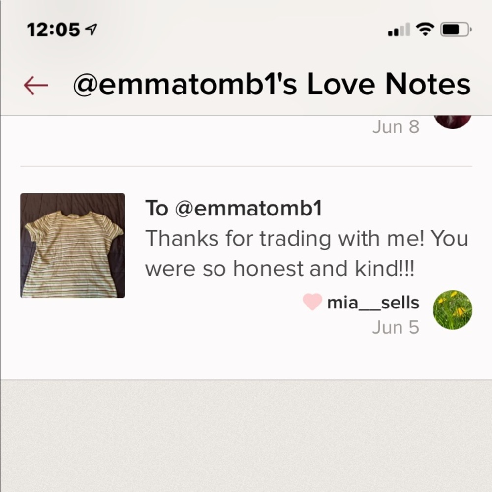 Trade reviews!